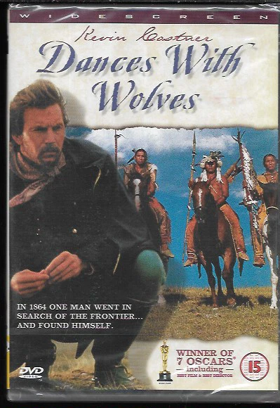 DANCES WITH WOLVES GENUINE R2 DVD KEVIN COSTNER MARY McDONNELL NEW/SEALED - Image 1 of 1
