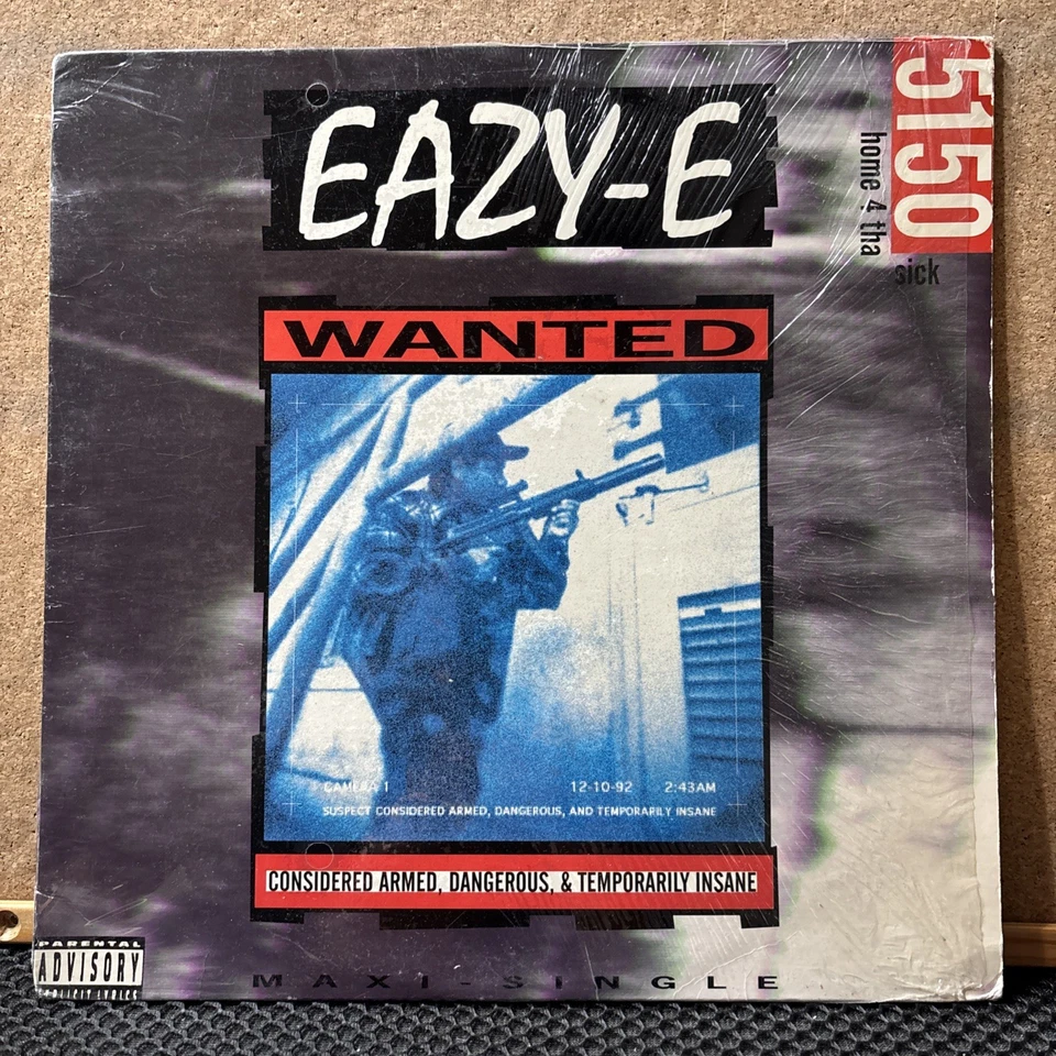 Eazy-E ¨5150 Home 4 Tha Sick¨ (PVL 53815) 12¨ EP Vinyl 1992 OG -Shrink - Bild 1 von 4
