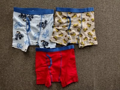 Paquete de 3 calzoncillos boxer Wonder Nation surtidos de algodón suave multicolor talla M 8 Foto 1 de 4