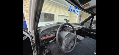 Ford serie F 1992-1997 moldura de tablero de madera (sepele encerado) Foto 1 de 4