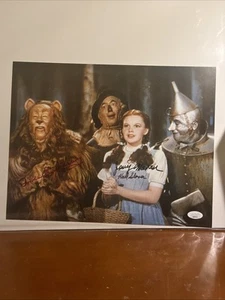 Zauberer von Oz signiert 11x14 Foto Munchkin Jerry Maren Karl Slover +1 JSA COA - Bild 1 von 3