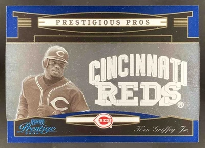 Ken Griffey Jr. 2005 Playoff Prestige Prestigious Pros Azul/900 #PP-98 Rojos Foto 1 de 4