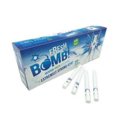 Fresh Bomb Filter Tubes Arctic Strong Mint Click Capsule Tubetti – 5 Boxes