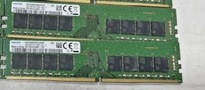 2pcs, Samsung 32GB 2Rx8 PC4-2933Y Non-ECC UDIMM RAM M378A4G43AB2-CVF Korea - Picture 1 of 1