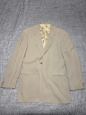 Blazer Vintage Antigo Giorgio Armani Feito na Itália Saks Fifth Ave 42 Viscose-Rayon - Imagem 1 de 4