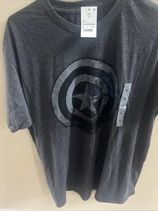 New: Marvel Captain America T-Shirt / Shield / X-Large / Superhero / Endgame - Picture 1 of 6