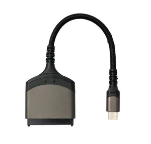 SATA Cable 15 CM 22Pin Socket To USB 3.1 Type C Plug Adapter for Hard Drive - Afbeelding 1 van 5