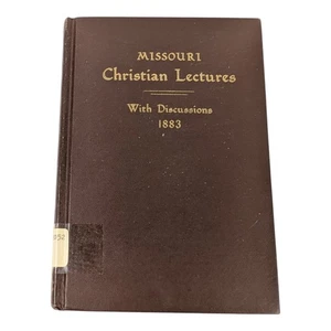 Missouri Christian Lectures With Discussions 1883 - 1955, Reprinted, Vtg - Picture 1 of 24