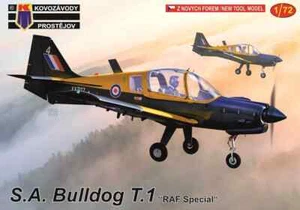 KP Models 0299 1/72 S.A. Bulldog T.1 „RAF Special“ Plastikbausatz - Bild 1 von 2