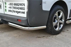 Barras de esquina trasera para Mercedes Vito Viano 2004 - 2010 MWB larga distancia entre ejes tubo trasero de acero inoxidable - Imagen 1 de 5