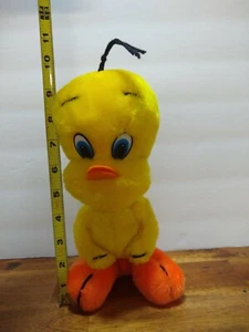 Vintage raro 1977 Tweety Bird peluche bambola Warner Brothers R. Dakin & Co. - Foto 1 di 8