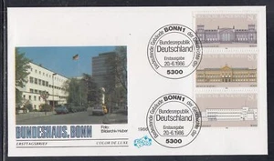 Germany Scott 1486a-c FDC - Historic Buildings - Imagen 1 de 1