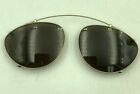 Vintage Rodenstock R1320 A 5-3 Gold Metal Oval Clip-on Sunglasses Eyeglasses