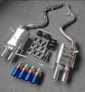 BMW M3 E90/E92/E93 Axleback Exhaust Stainless Steel Electronic Valve System
