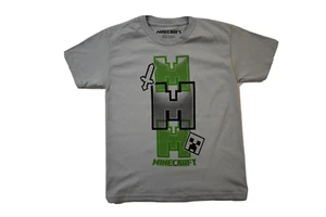 Minecraft Little Boys Minecraft Gray Shirt New L(7) - Picture 1 of 5