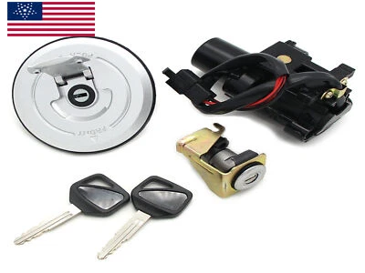 Ignition Switch Gas Cap Seat Lock Key For Honda CBR250RA 11-2013 CBR250R/R 2013 Foto 1 de 4