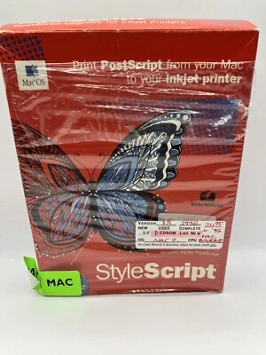 Vintage StyleScript PostScript from your Mac to your Macintosh - Image 1 of 4