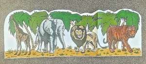 COMPANY KIDS Children's Safari Themed Window Valance Set of Two NWT - Picture 1 of 9