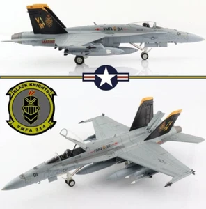 Hobby Master 1/72 HA3562 F/A-18A++ Hornet USMC VMFA-314 Black Knights California - Picture 1 of 10