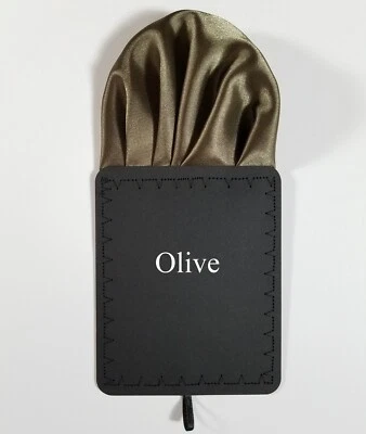 NUEVO - Inserto cuadrado de bolsillo satinado preplegado para hombre - Más colores Foto 1 de 4