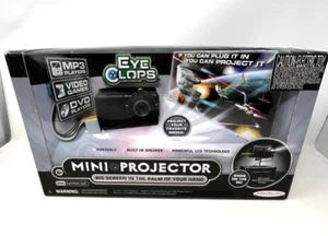Jakks Pacific EyeClops Mini Projector LED Portable For Up to 60" Screen NEW - Picture 1 of 5