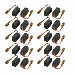 A● 10Pcs 13mmx8mmx6mm Carbon Brushes Power Tool for Electric Hammer Drill Motor - Picture 1 of 4