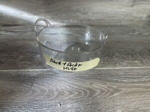 Black & Decker Handy Steamer HS-80 Type 4 RICE BOWL ONLY Clear Replacement Part