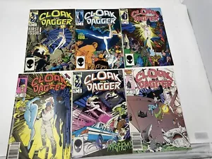 1985 Cloak and dagger # 1 2 3 4 5 7 marvel lot all HIGH GRADE!! - Picture 1 of 10