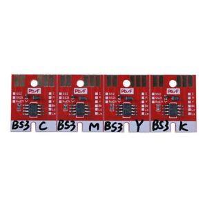 4Pcs Permanent Chip for Mimaki JV33/CJV30/BS3 Ink Cartridges -- C,M,Y,K