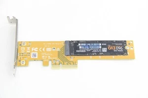 Dell 05W7KP M. 2 NVMe SSD PCIe Card with Samsung 960 EVO 256GB - Fully Tested! - Afbeelding 1 van 8