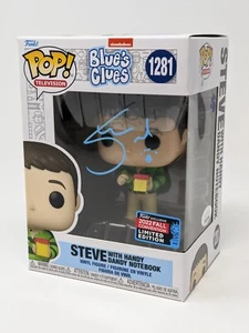 Funko Pop firmado exclusivo de Steve Burns Blue's Clues #1281 certificado por la JSA - Imagen 1 de 7