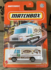 MATCHBOX CITY SERIES CHOW MOBILE II FOOD TRUCK IN WHITE 35/100 - Picture 1 of 1