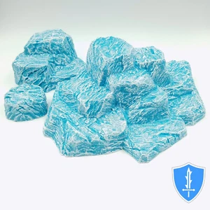 Snowy Hills - Monster Fight Club D&D Pathfinder Paisaje Pintado Nuevo en Caja - Imagen 1 de 6