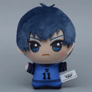Llavero colgante muñeca de peluche Blue Lock Isagi Yoichi 10 cm - Imagen 1 de 2