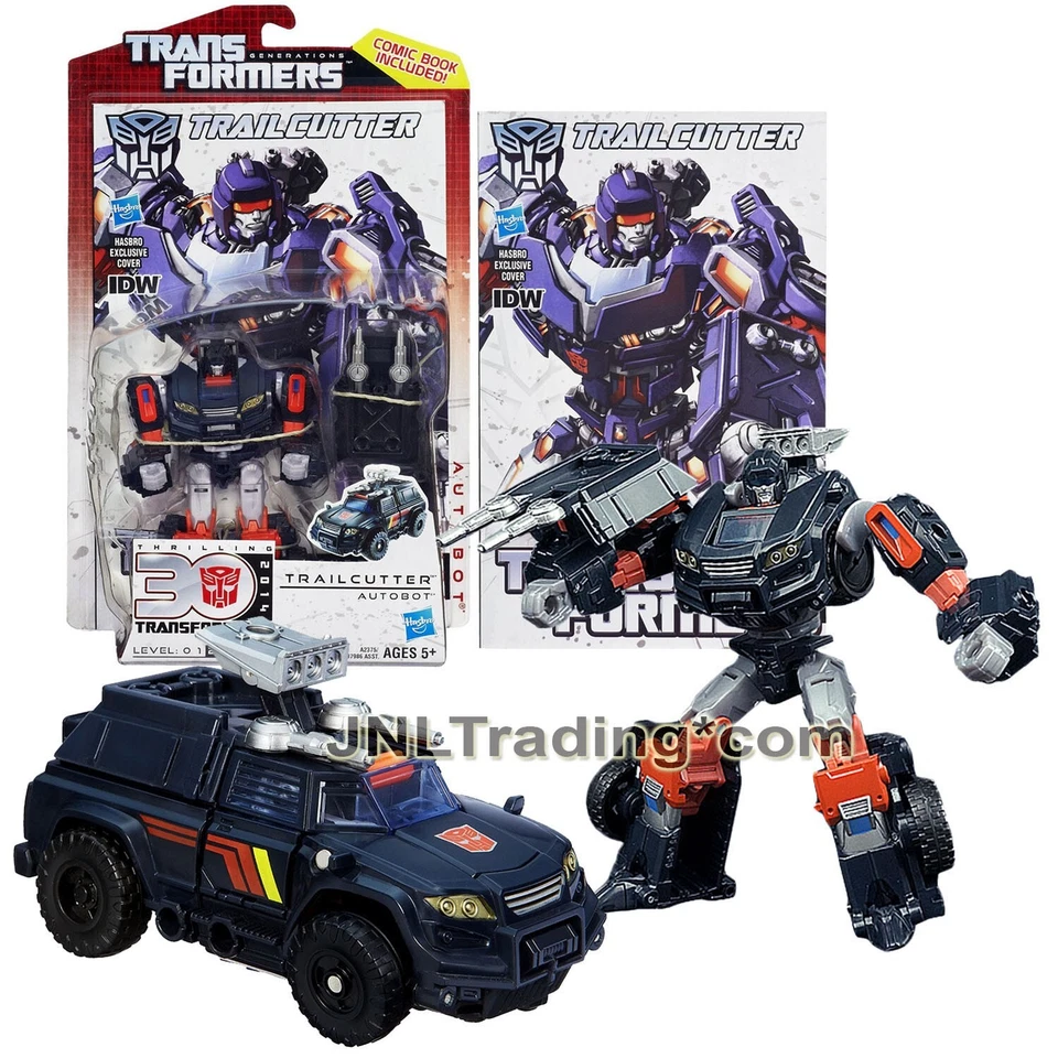 Year 2012 Transformers Generations Thrilling 30 Deluxe 6" Figure TRAILCUTTER SUV - Image 1 of 1