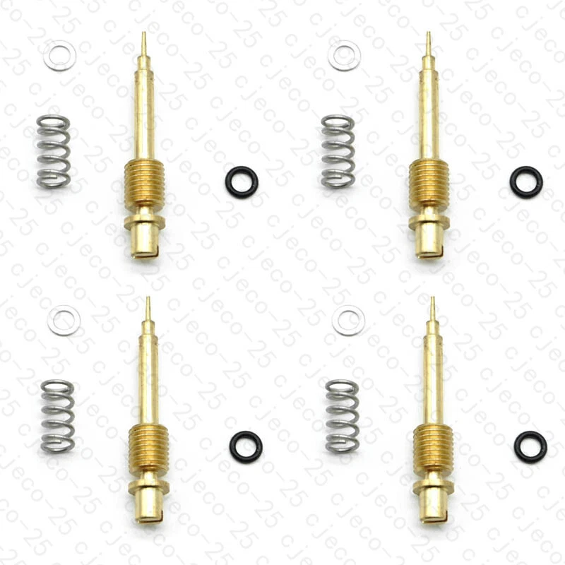 4X Carb Fuel Air Mixture Screw Set FOR HONDA XL100S CB125S NX125 XL125S XL185S Foto 1 de 1