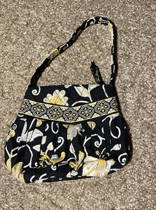 Vera Bradley Small Handbag Zipper Yellow Bird - Picture 1 of 8