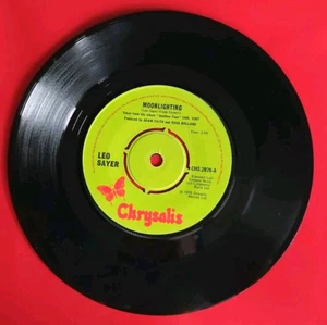 LEO SAYER - CHS 2076 - MOONLIGHTI\NG / STREETS OF YOUR TOWN 1975 (2417) - Picture 1 of 3