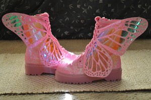 black platform boots dolls kill