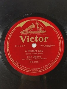 EVAN WILLIAMS: A Perfect Day - 1913 - 64306 - VG++ - Picture 1 of 1