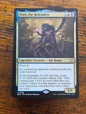 Custom Commander Deck ~ Rat Attack ~ Vren, the Relentless ~ 100 Card EDH Deck - Image 1 of 4
