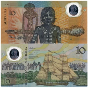 1988 Australia 10 Dollars polymer UNC - Picture 1 of 1