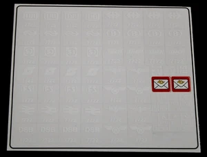Custom Sticker 7722 Replacement Sticker Sheet  - Zdjęcie 1 z 1