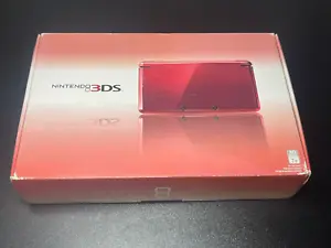 New Sealed Nintendo 3DS Handheld System Console🔥Flame Red🔥A23 - Picture 1 of 7