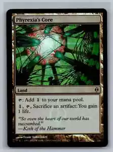 Magic The Gathering New Phyrexia Phyrexia's Core #165/175 Foil LP/NM - Bild 1 von 1