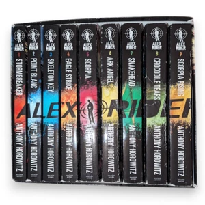 Anthony Horowitz Alex Rider 1-9 Books Box Set for ages 9+ READ - Picture 1 of 5