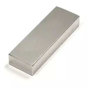 2x Super 76.2X25.4X12.7mm N45 Rare Earth Block Magnet | Rectangular Neodymium - Picture 1 of 5