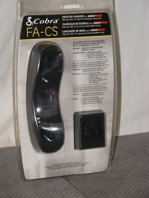 COBRA DESKTOP CHARGER FA-CS FOR MICROTALK FOR FRS225, FRS117 & FA-AA**NEW SEALED - Image 1 of 4