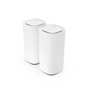 Linksys Velop Pro WiFi 6E Mesh-System Tri-Band 5,4 Gbit/s 550 m² Abdeckung 400 G - Photo 1/8