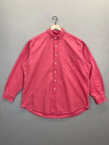 Maniche lunghe con colletto Ralph Lauren da uomo in flanella nera abbottonata taglia X-Large - Foto 1 di 10
